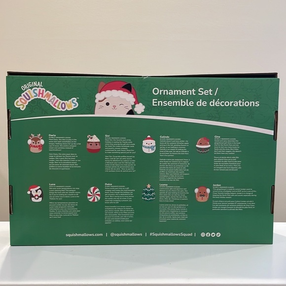 ⚡️New 4” 2023 Christmas Squishmallow Ornaments Boxed Set-8 pack - Picture 4 of 8